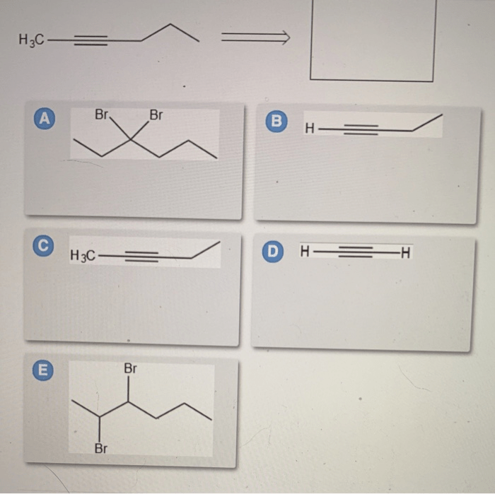 Which image shows 2 hexyne