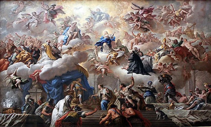 Italian baroque painter of battle scenes