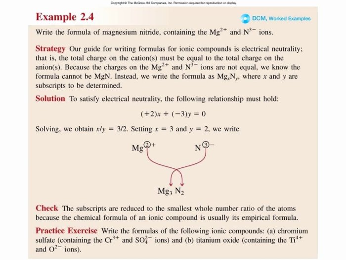 Formation of ions worksheet answers