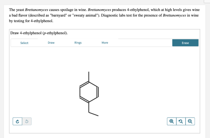 Draw 4 ethylphenol p ethylphenol